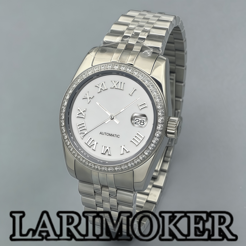 Luxury Watch White - LARIMOKER 31mm Women's Automatic Watch NH05