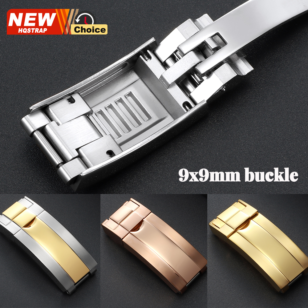 Quiet Luxury Watch - 9mmx9mm Folding Buckle for Rolex Daytona