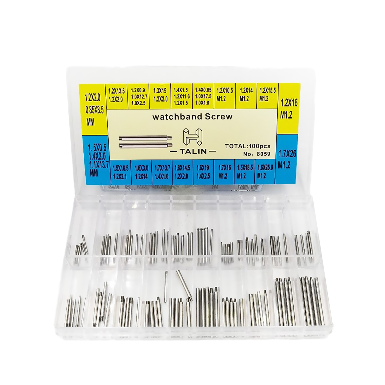 Quiet Luxury Watch - 100Pieces 20 Size Watch Screws Rod