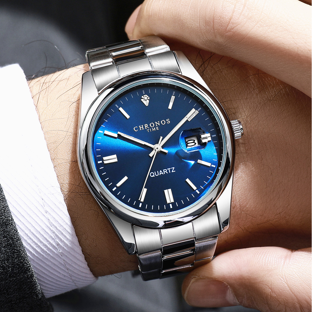Luxury Watch Investment - CHRONOS Top Brand Luxury Man Wristwatch
