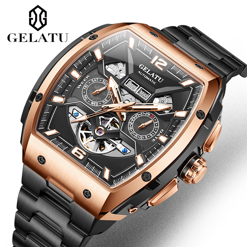 Automatic Pilot Watch - Reloj Hombre Watches Mens GELATU Top