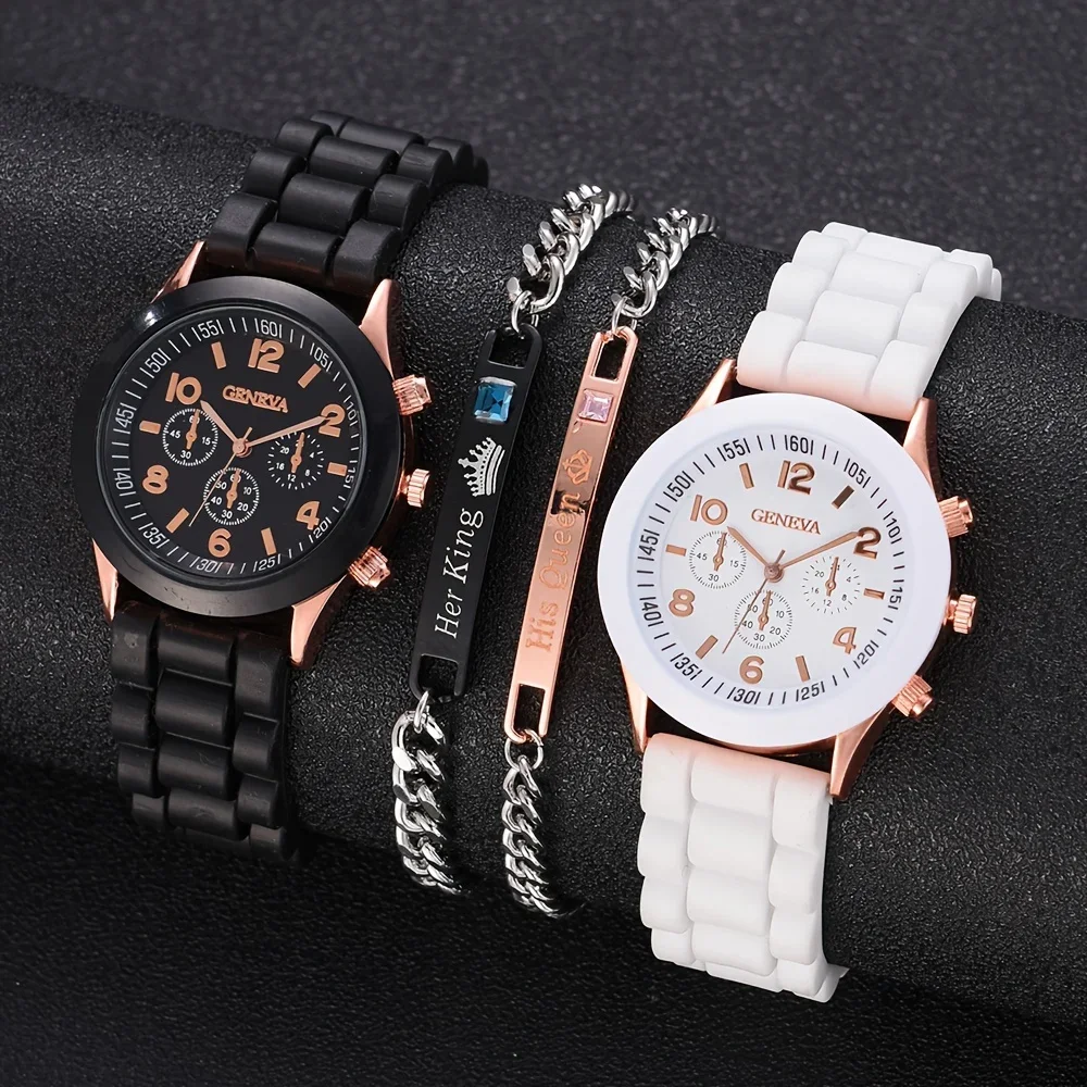 Luxury Watch Kit - 2Pcs Luxury Women's Watch Set Fashion