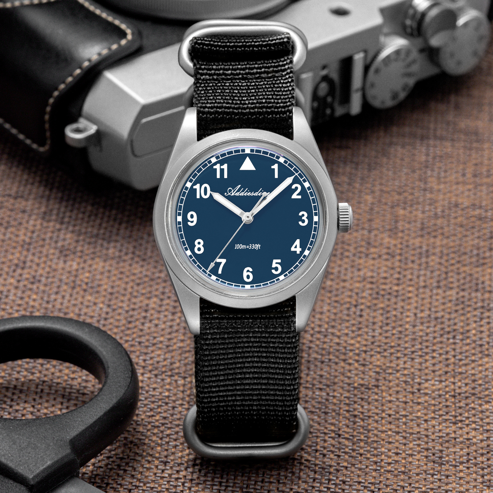 Luxury Watch In Japan - ADDIESDIVE 10Bar Waterproof 316L Stainless Steel