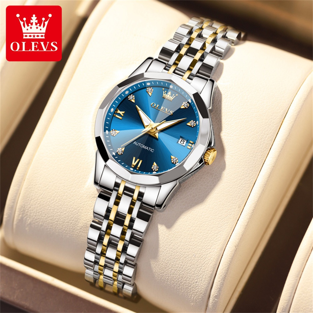 Luxury Watch Kit - OLEVS 9982 Automatic Mechanical Ladies' Watch