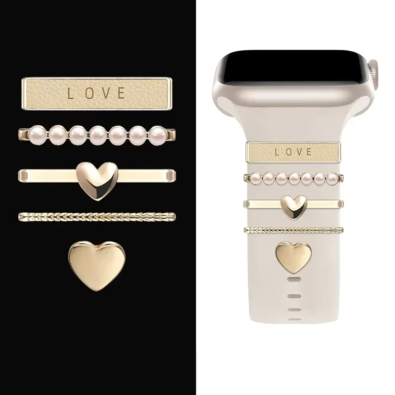 Luxury Watch Apple Bands - Fashion Strap Decorative Ring For Apple