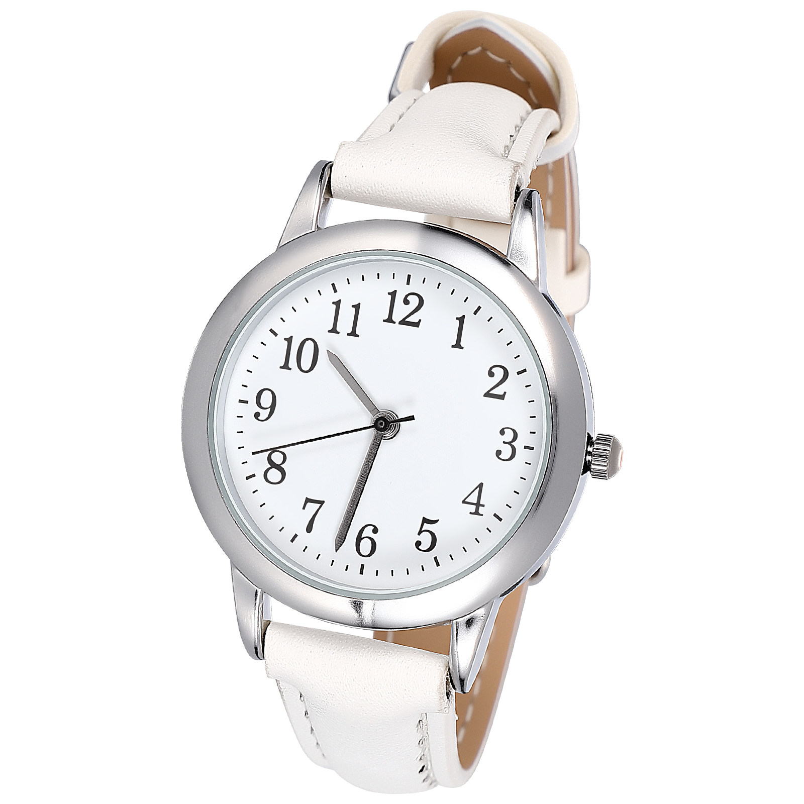 Luxury Watch White - Watches Quartz for Women Teenager Elegant