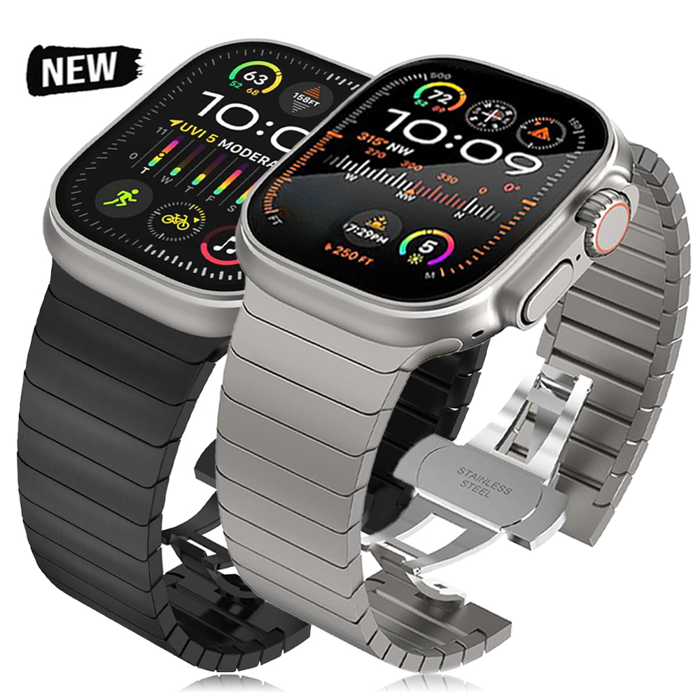 Luxury Watch Apple Bands - Ultra 3 2 Titanium Color For