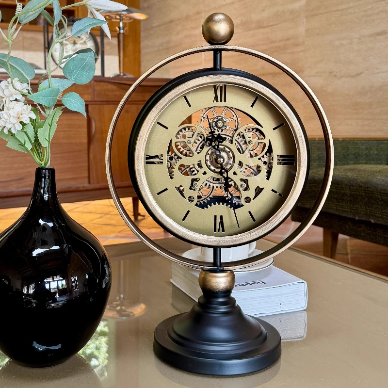 Table Watch Luxury - Retro Table Clocks Light Luxury Living
