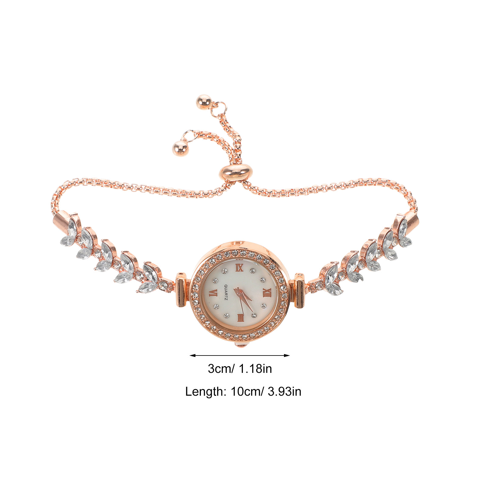 Luxury Rhinestone Watch for Wo - Luxury Watch White recensione e prezzo