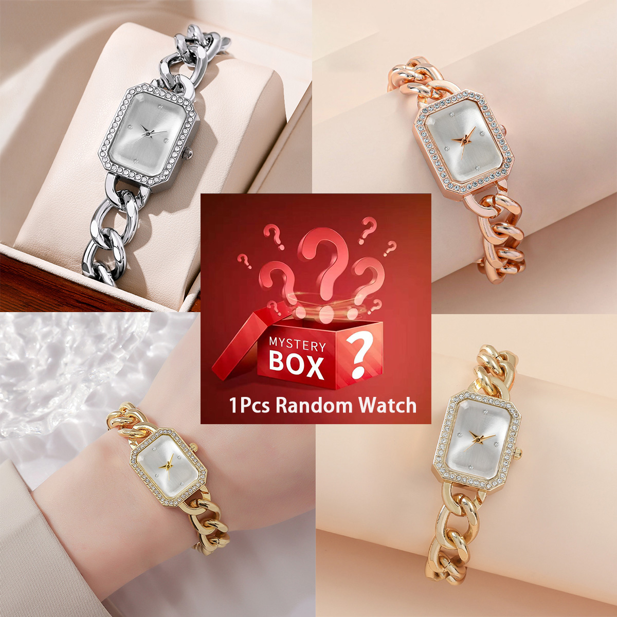 Mystery box contains 1randomco - Luxury Watch Box recensione e prezzo
