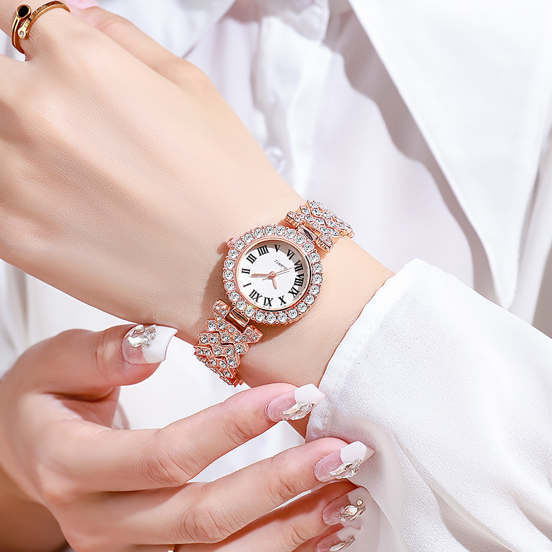 5PCS Luxury Rhinestone Women's - Luxury Watch Kit recensione e prezzo