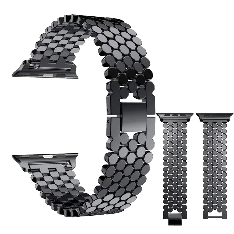 Stainless Steel Strap For Appl - Luxury Watch Apple Bands recensione e prezzo