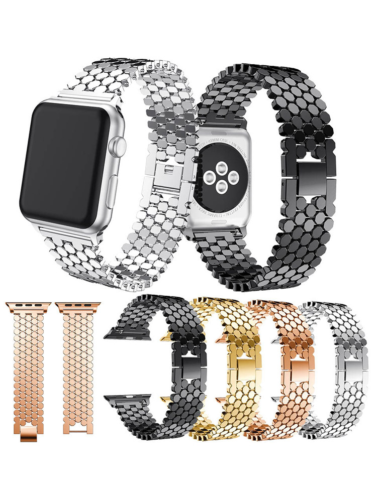 Stainless Steel Strap For Appl - Luxury Watch Apple Bands recensione e prezzo