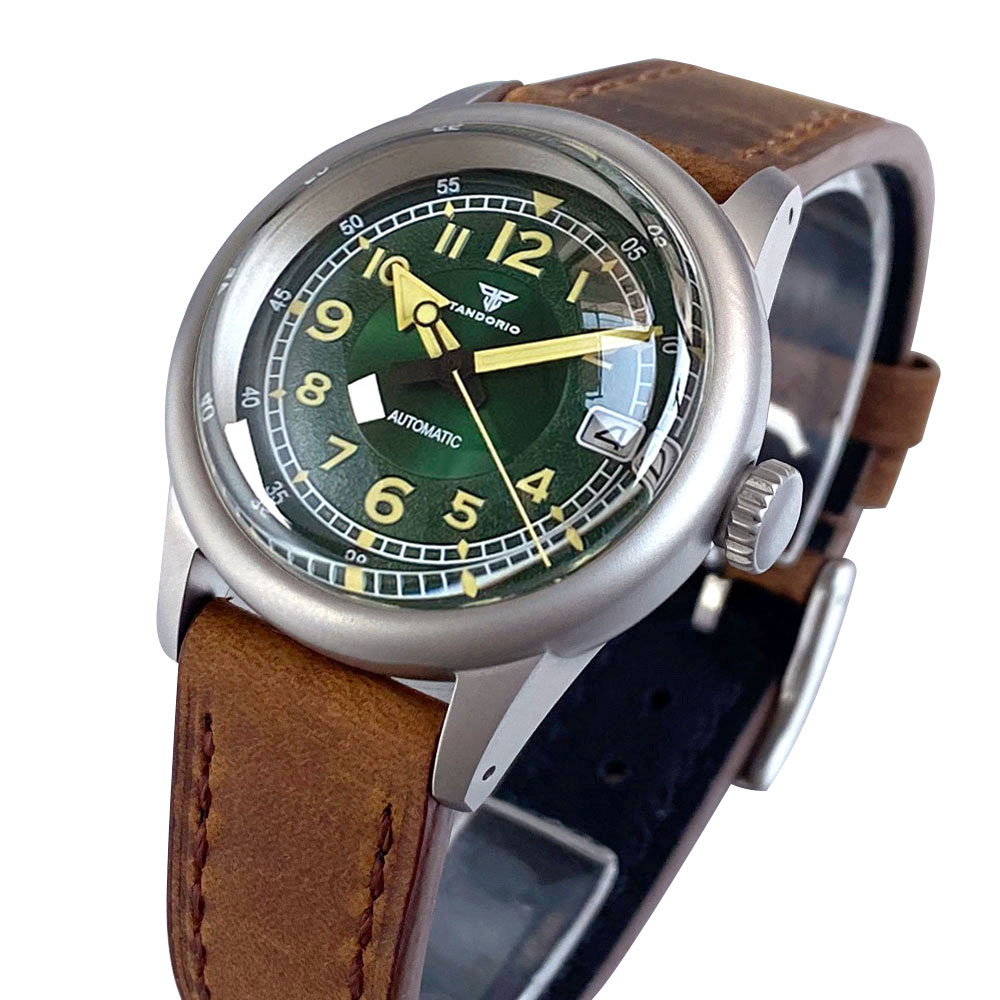 Custom New 36mm Double Domed S - Automatic Pilot Watch recensione e prezzo