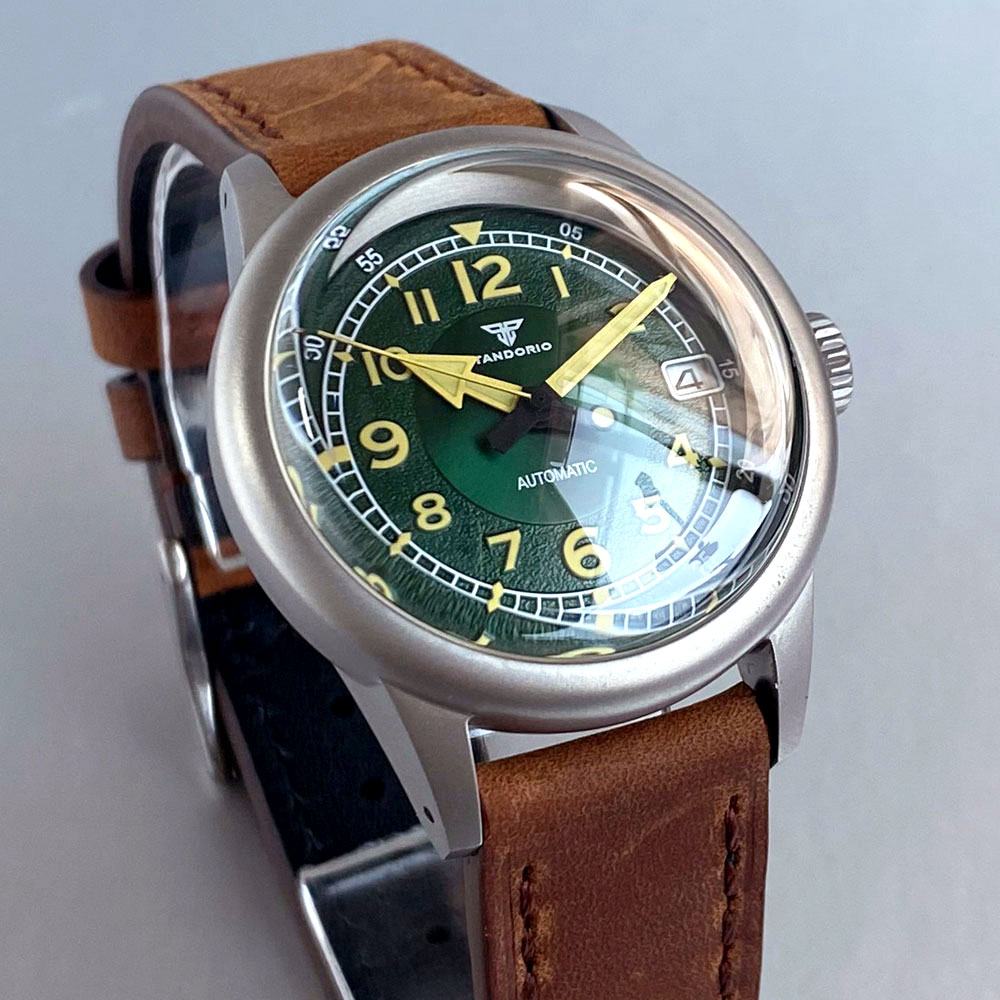 Custom New 36mm Double Domed S - Automatic Pilot Watch recensione e prezzo