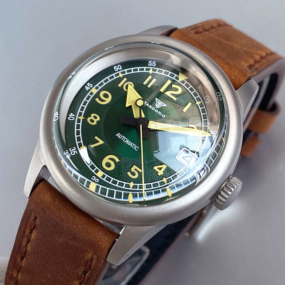 Custom New 36mm Double Domed S - Automatic Pilot Watch recensione e prezzo