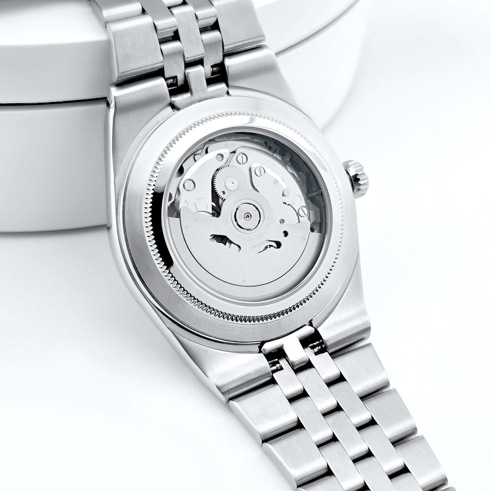 CUSTOM Logo Diy 40mm NH35 Mech - Luxury Watch Straps recensione e prezzo
