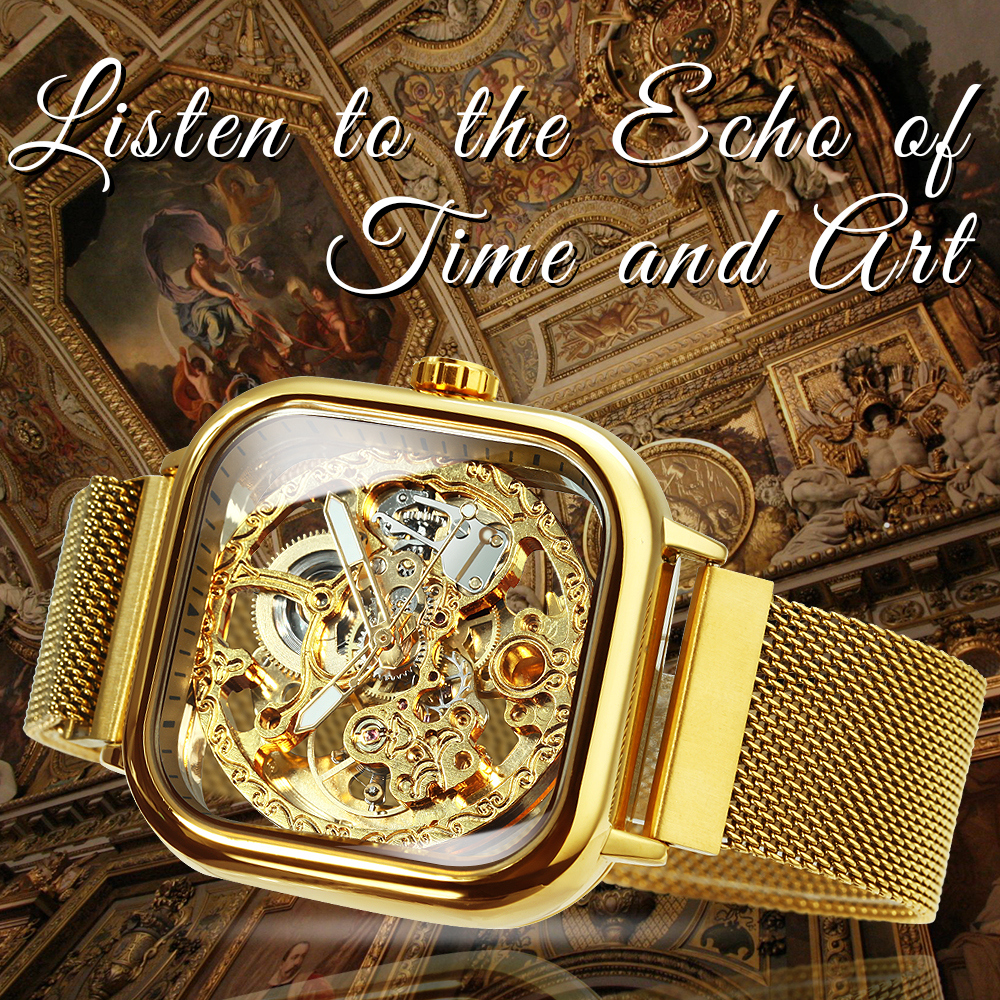 Forsining Luxury Square Skelet - Luxury Watch Straps recensione e prezzo