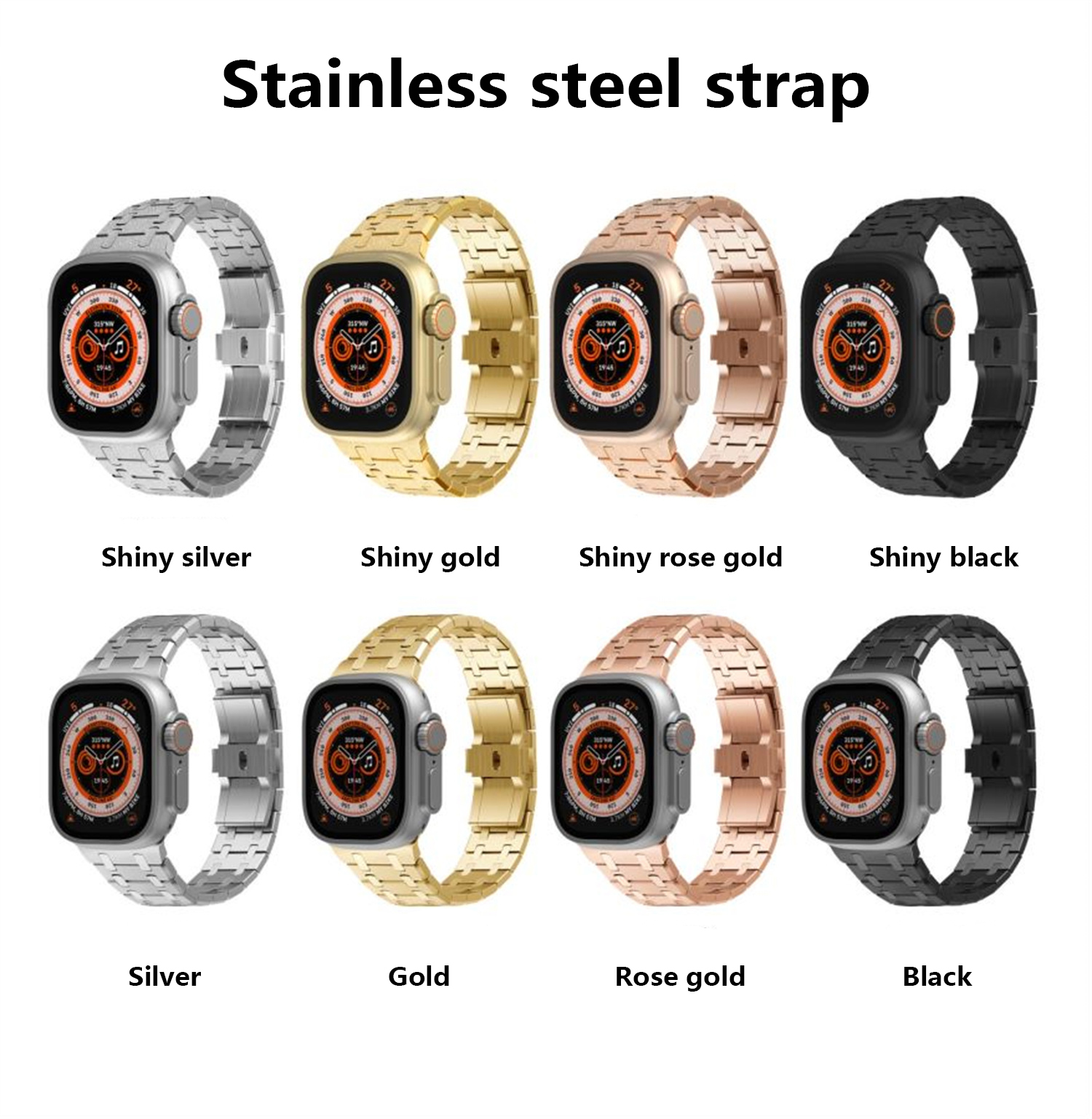 Stainless Steel Band for Apple - Luxury Watch Apple Bands recensione e prezzo