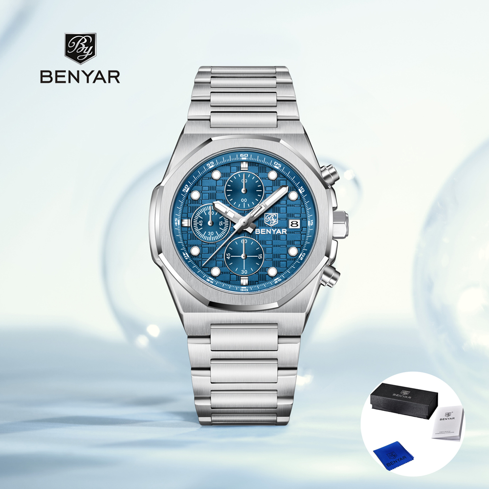 2025 New BENYAR Men's Watches  - Luxury Watch Box recensione e prezzo