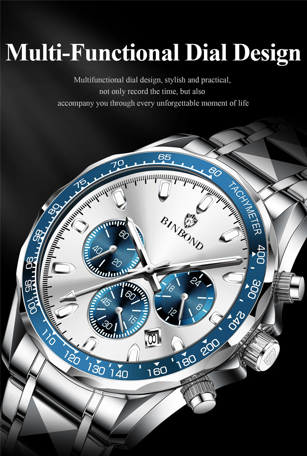 Sports New Men Chornograph Wat - Luxury Watch Investment recensione e prezzo