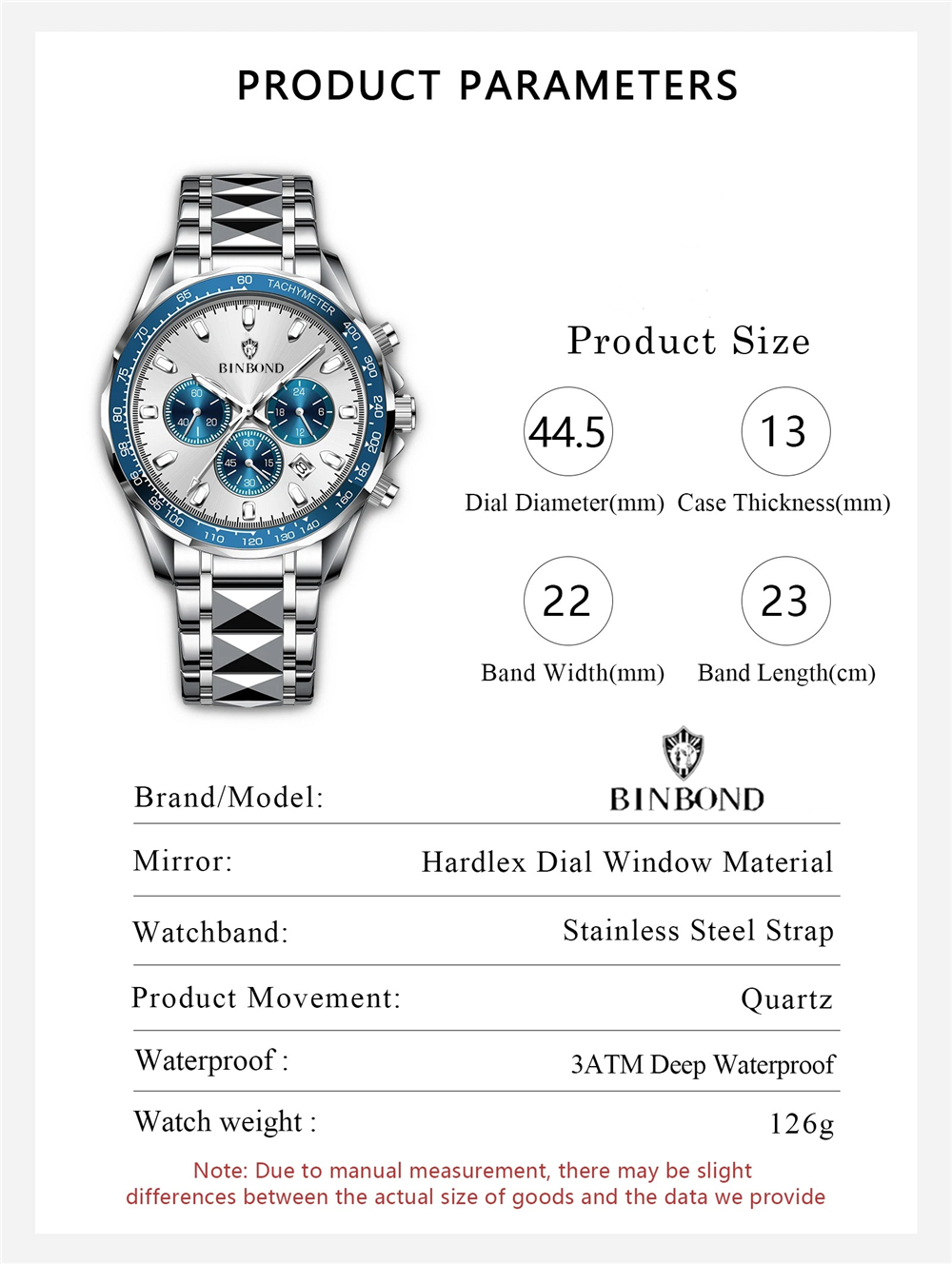 Sports New Men Chornograph Wat - Luxury Watch Investment recensione e prezzo
