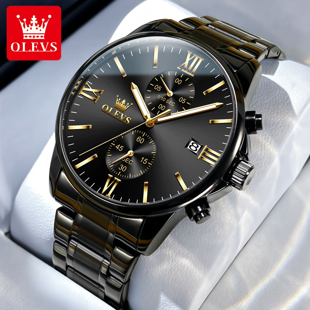 OLEVS 2886 Classic Black Quart - Luxury Watch Investment recensione e prezzo