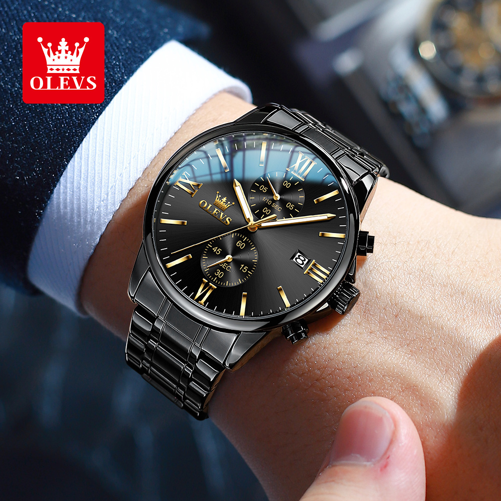 OLEVS 2886 Classic Black Quart - Luxury Watch Investment recensione e prezzo