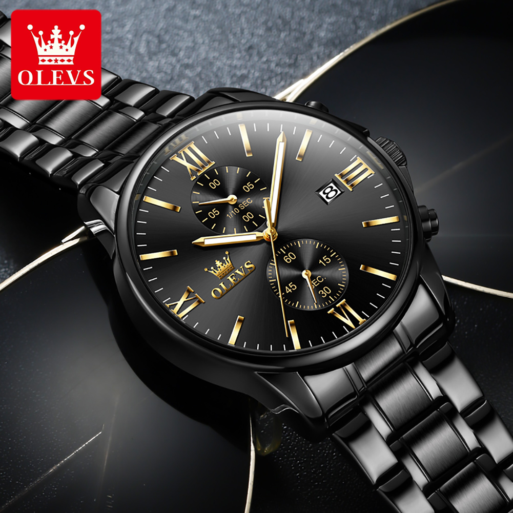 OLEVS 2886 Classic Black Quart - Luxury Watch Investment recensione e prezzo