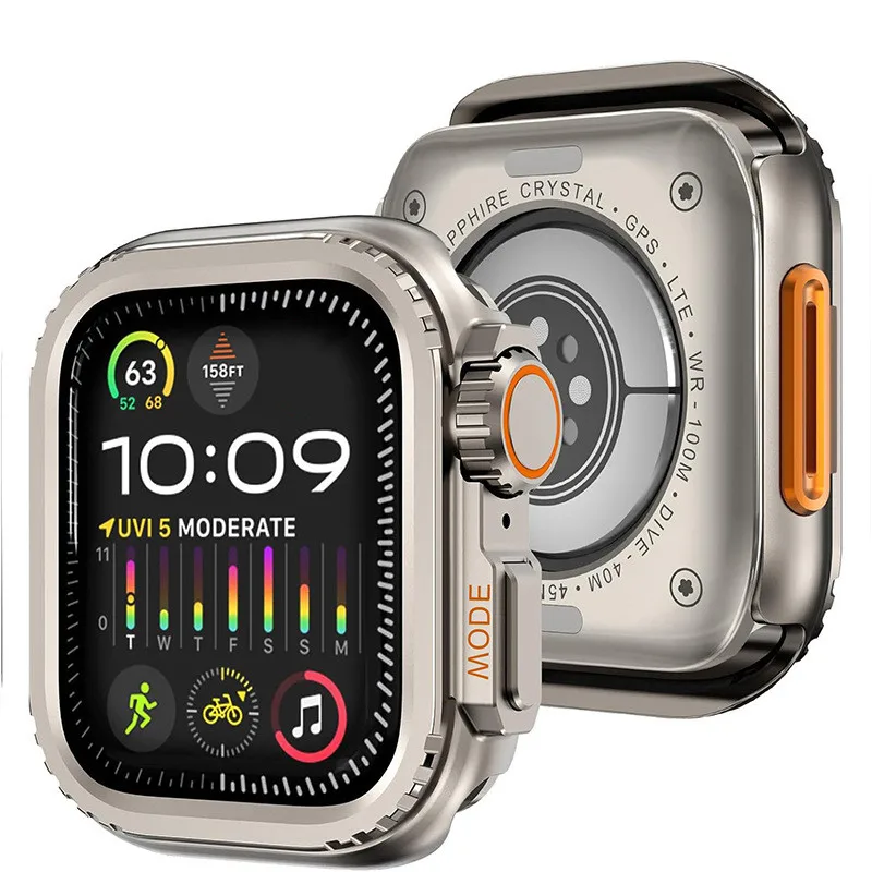 Luxury Titanium Band+Metal Cas - Luxury Watch Apple Bands recensione e prezzo