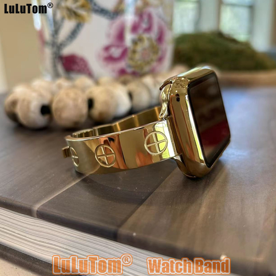 Luxury Stainless Steel Strap F - Luxury Watch Apple Bands recensione e prezzo