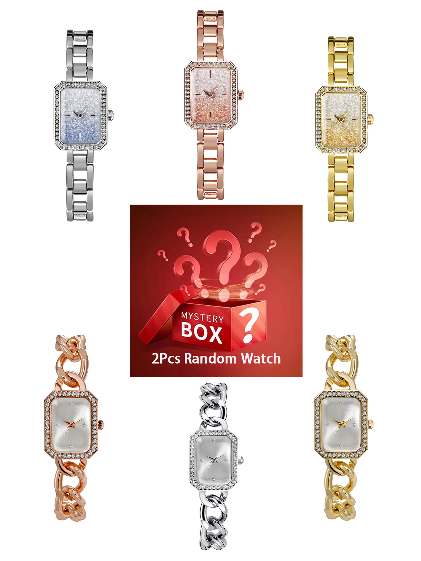 2 pieces women's watches myste - Luxury Watch Box recensione e prezzo