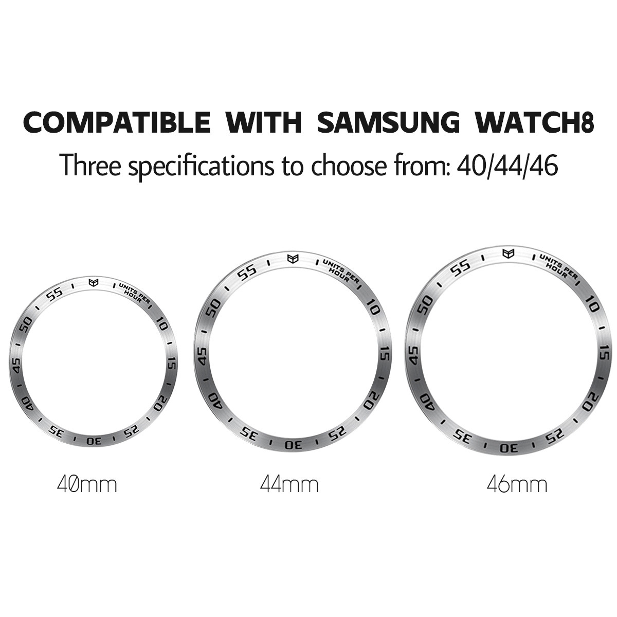 Metal Bezel Ring for Samsung G - Luxury Watch Kit recensione e prezzo