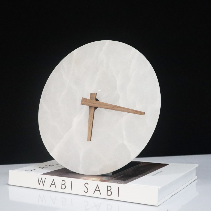 Marble Table Clock Decorative  - Table Watch Luxury recensione e prezzo