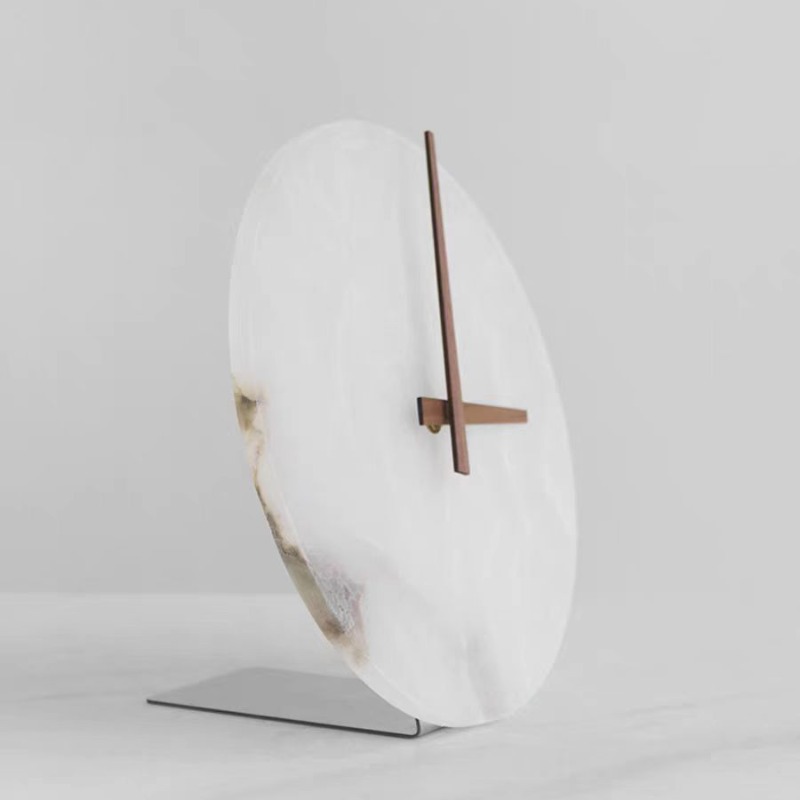 Marble Table Clock Decorative  - Table Watch Luxury recensione e prezzo