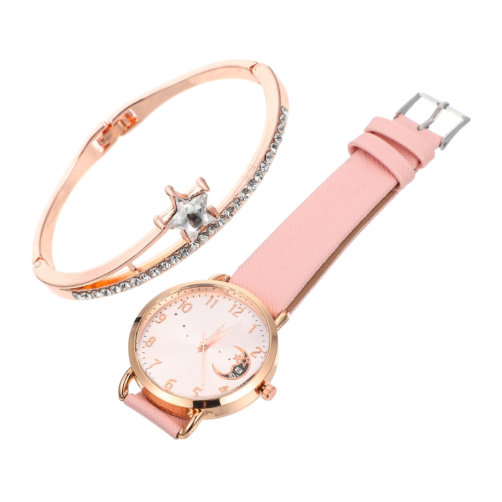 1Set Decorative Star Moon Wome - Luxury Watch White recensione e prezzo