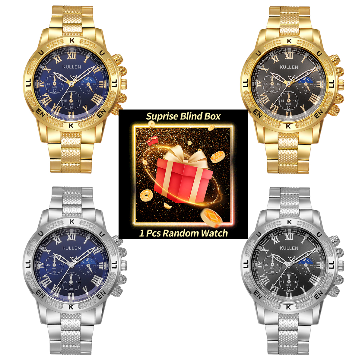 1PC Surprise Mystery Watch Bli - Luxury Watch Box recensione e prezzo