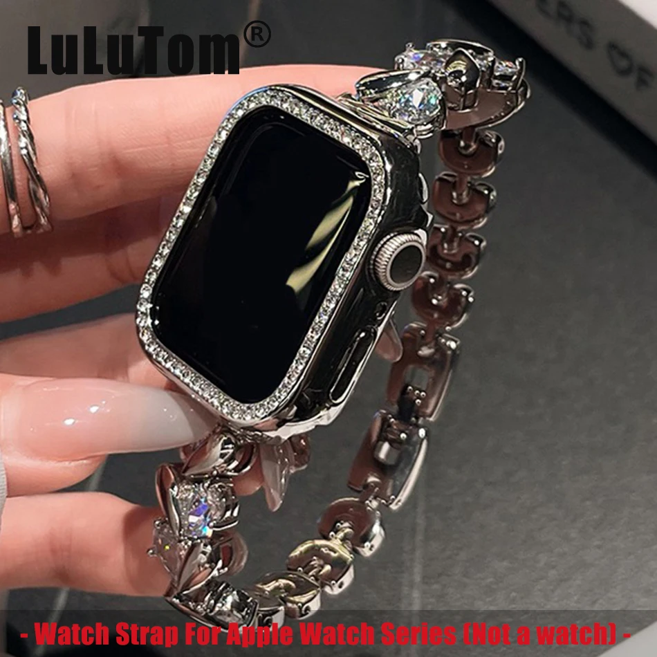 Love Diamond Strap For Apple W - Luxury Watch Apple Bands recensione e prezzo