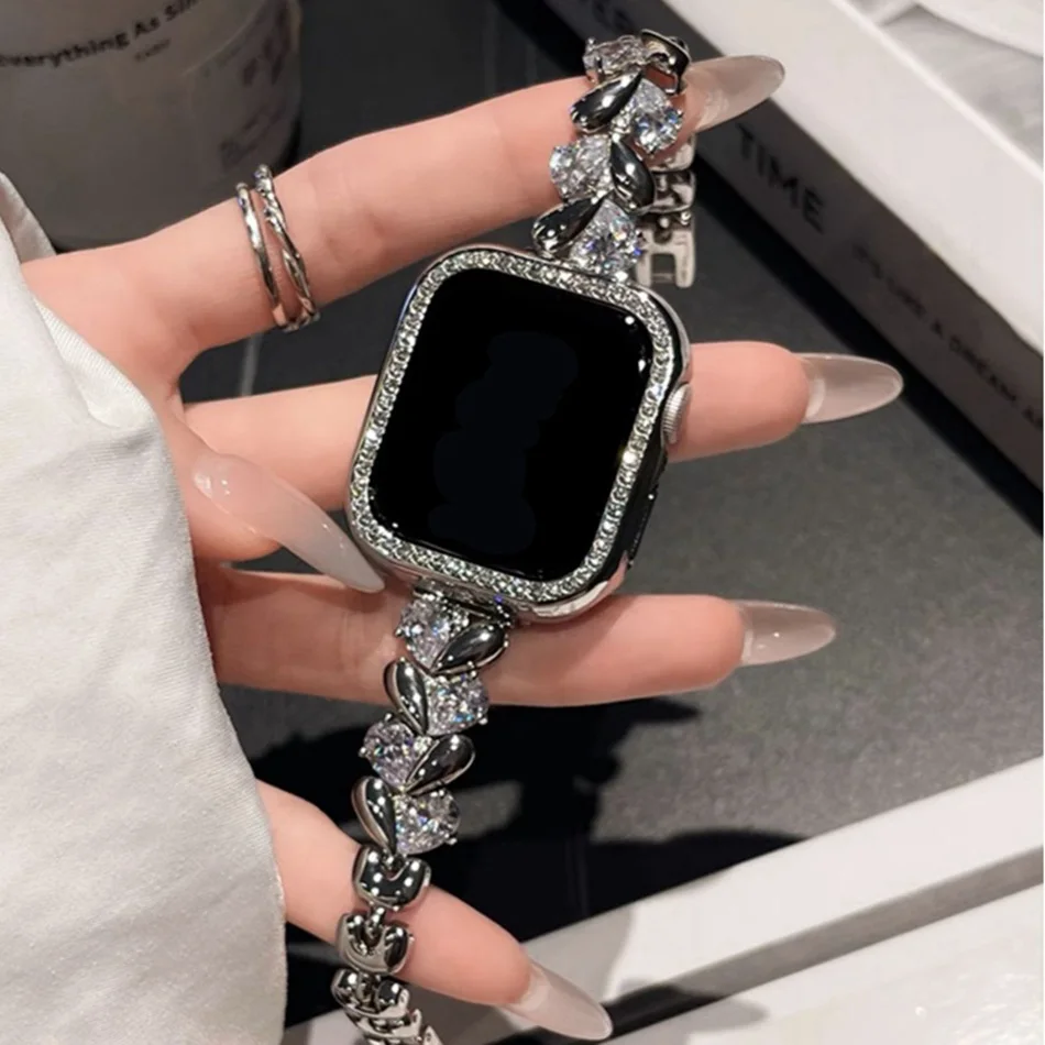 Love Diamond Strap For Apple W - Luxury Watch Apple Bands recensione e prezzo