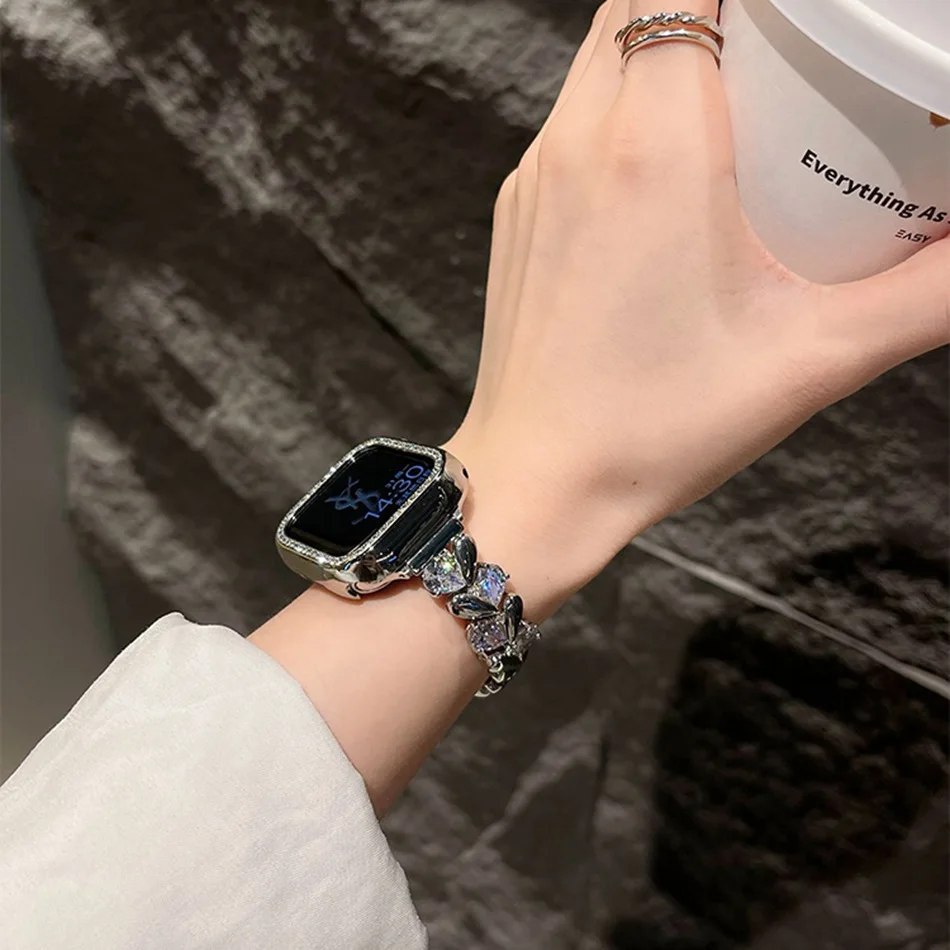 Love Diamond Strap For Apple W - Luxury Watch Apple Bands recensione e prezzo