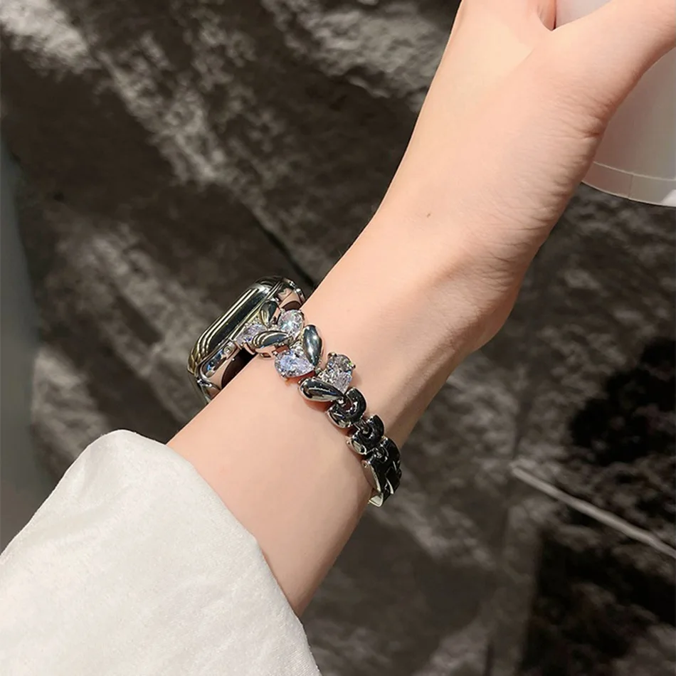 Love Diamond Strap For Apple W - Luxury Watch Apple Bands recensione e prezzo