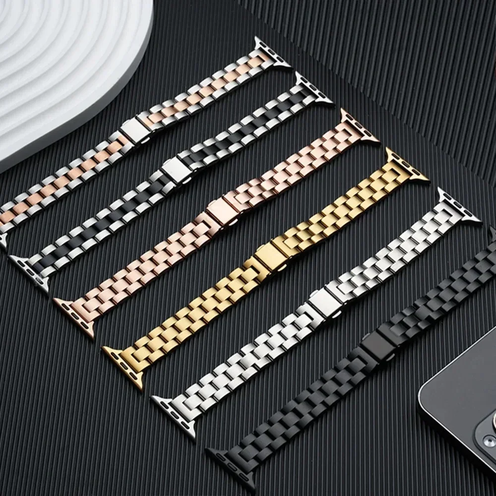 Slim Metal Stainless Steel Str - Luxury Watch Apple Bands recensione e prezzo