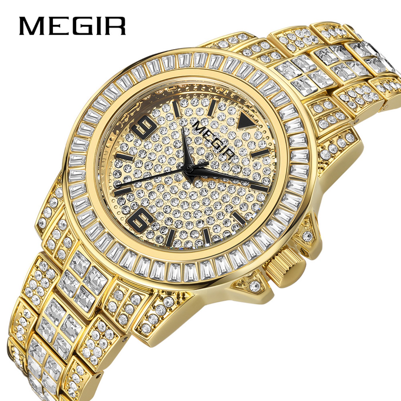 MEGIR Luxury Diamond Watches U - Luxury Watch Straps recensione e prezzo