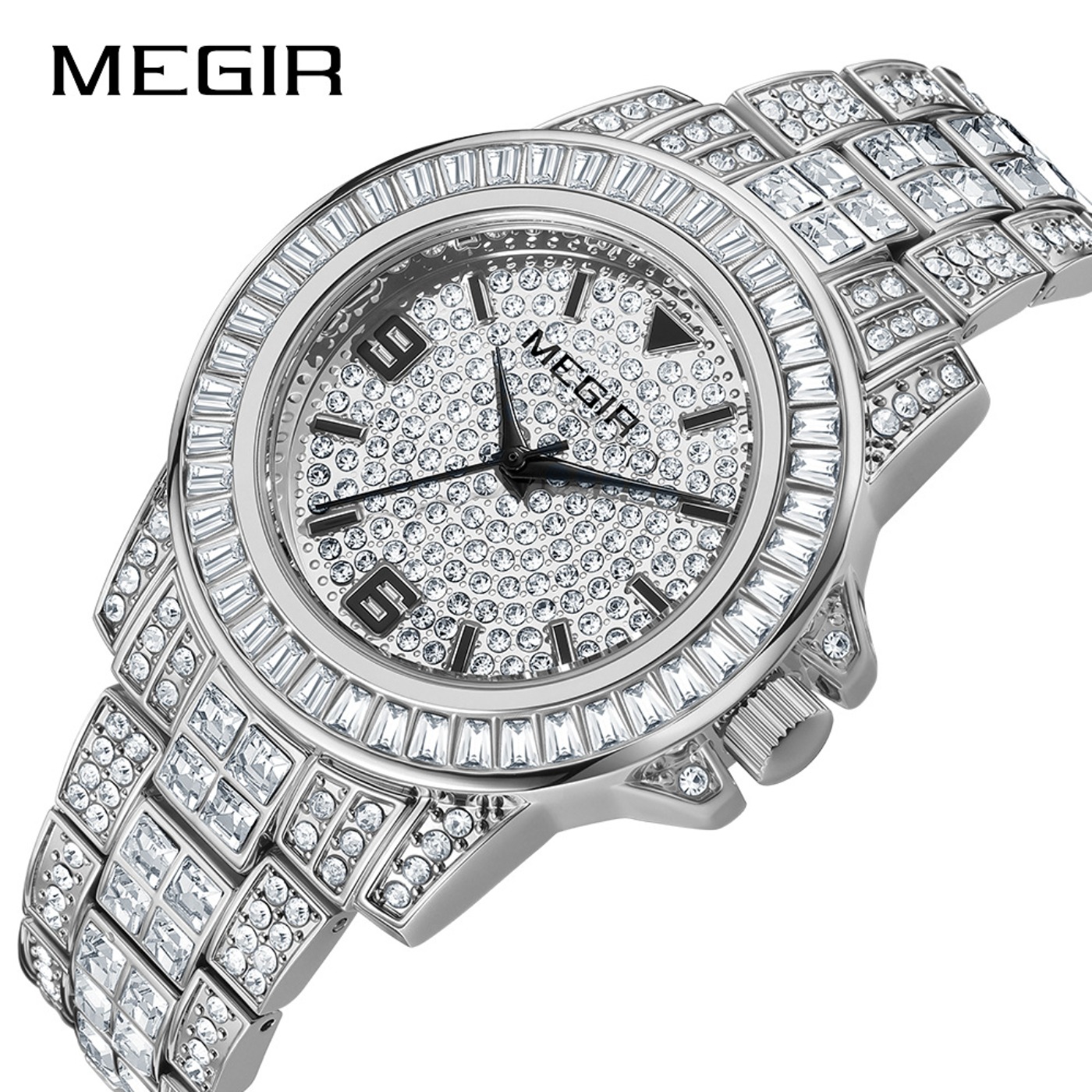 MEGIR Luxury Diamond Watches U - Luxury Watch Straps recensione e prezzo