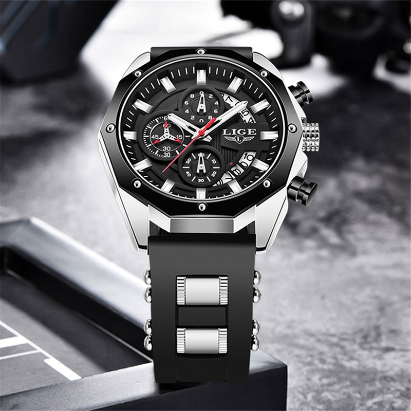 LIGE Fashion Outdoor Quartz Ma - Luxury Watch Straps recensione e prezzo
