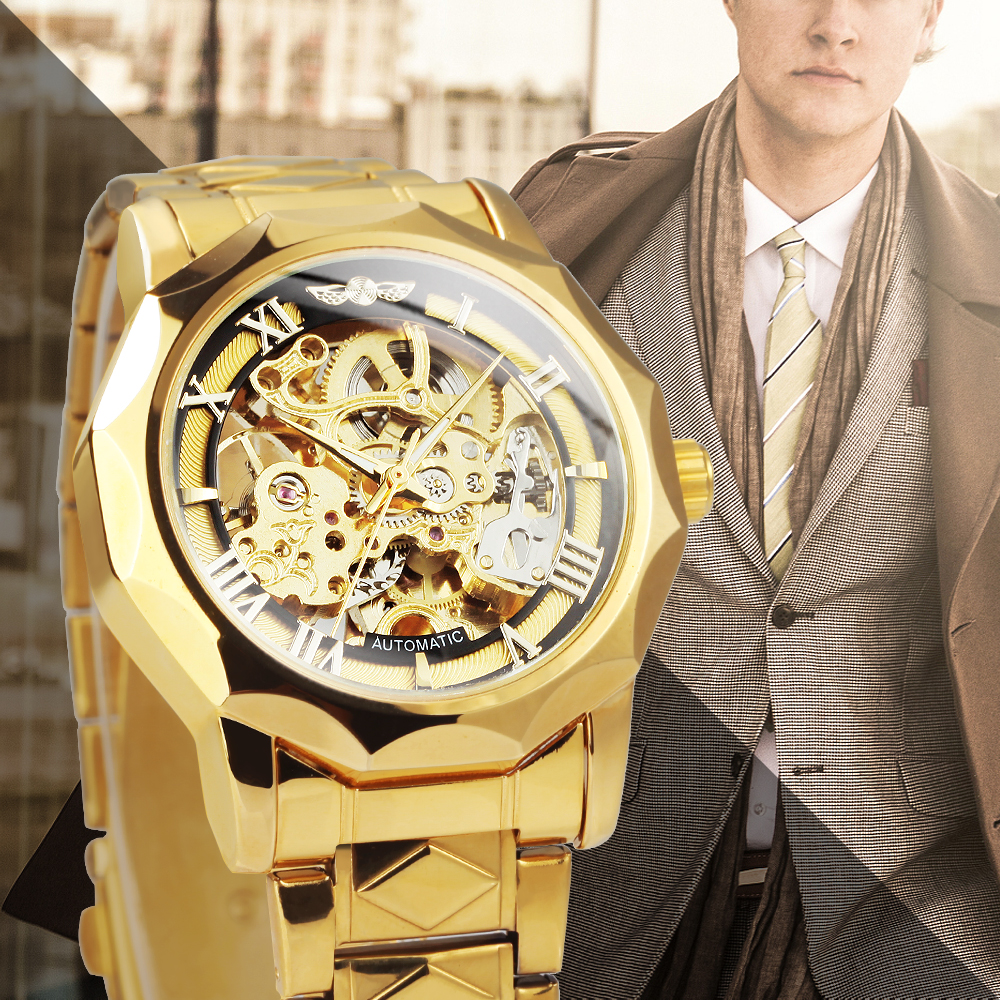 WINNER Luxury Dodecagon Skelet - Luxury Watch Straps recensione e prezzo