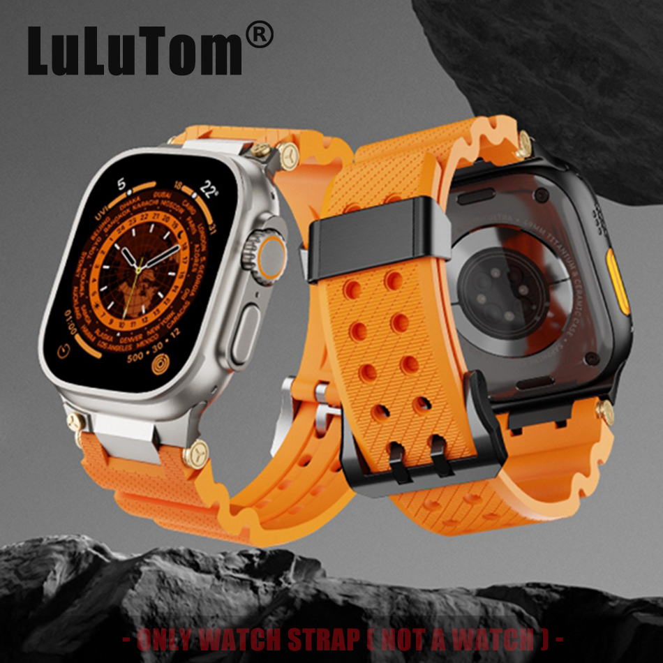Luxury Silicone Rubber Band fo - Luxury Watch Apple Bands recensione e prezzo