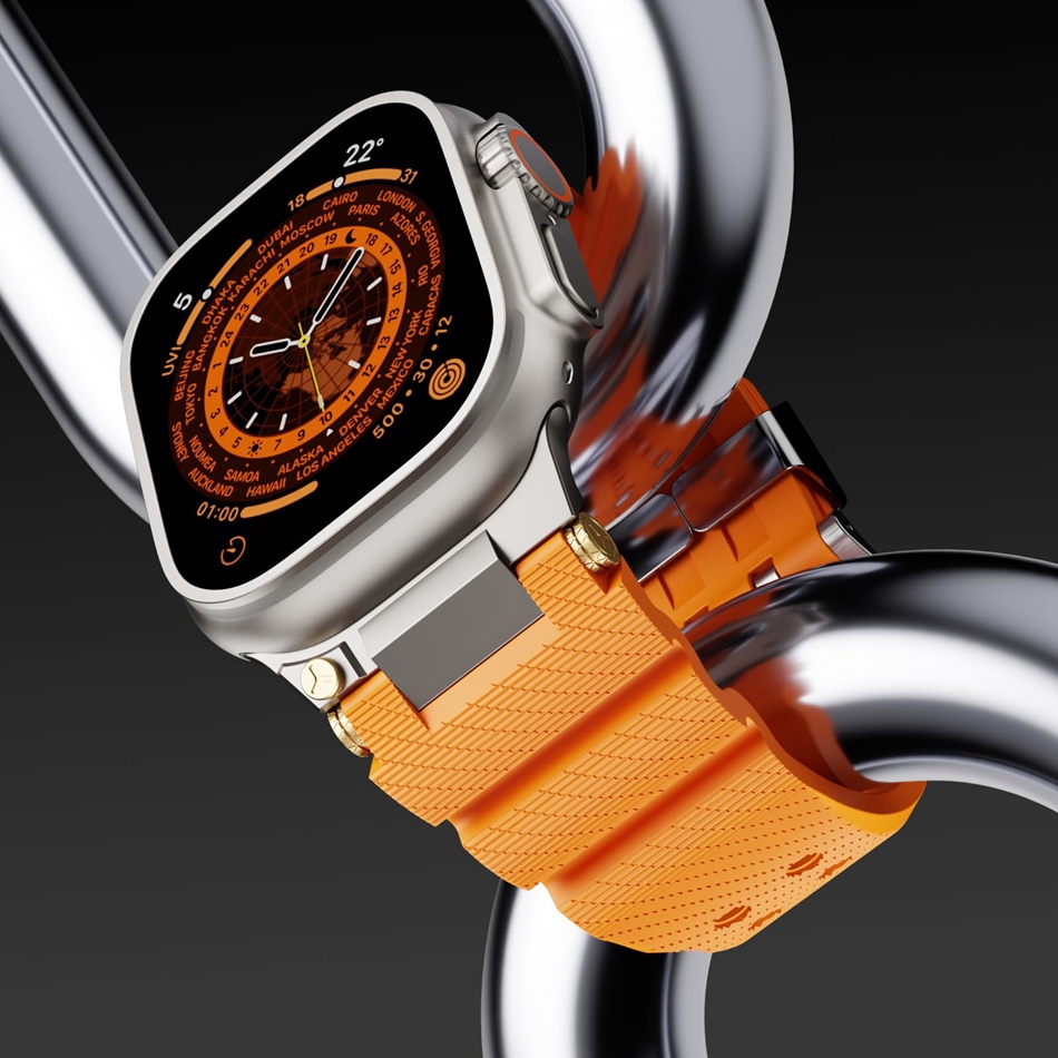 Luxury Silicone Rubber Band fo - Luxury Watch Apple Bands recensione e prezzo