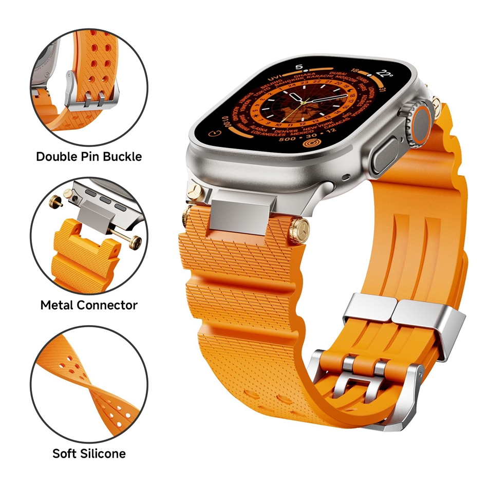 Luxury Silicone Rubber Band fo - Luxury Watch Apple Bands recensione e prezzo