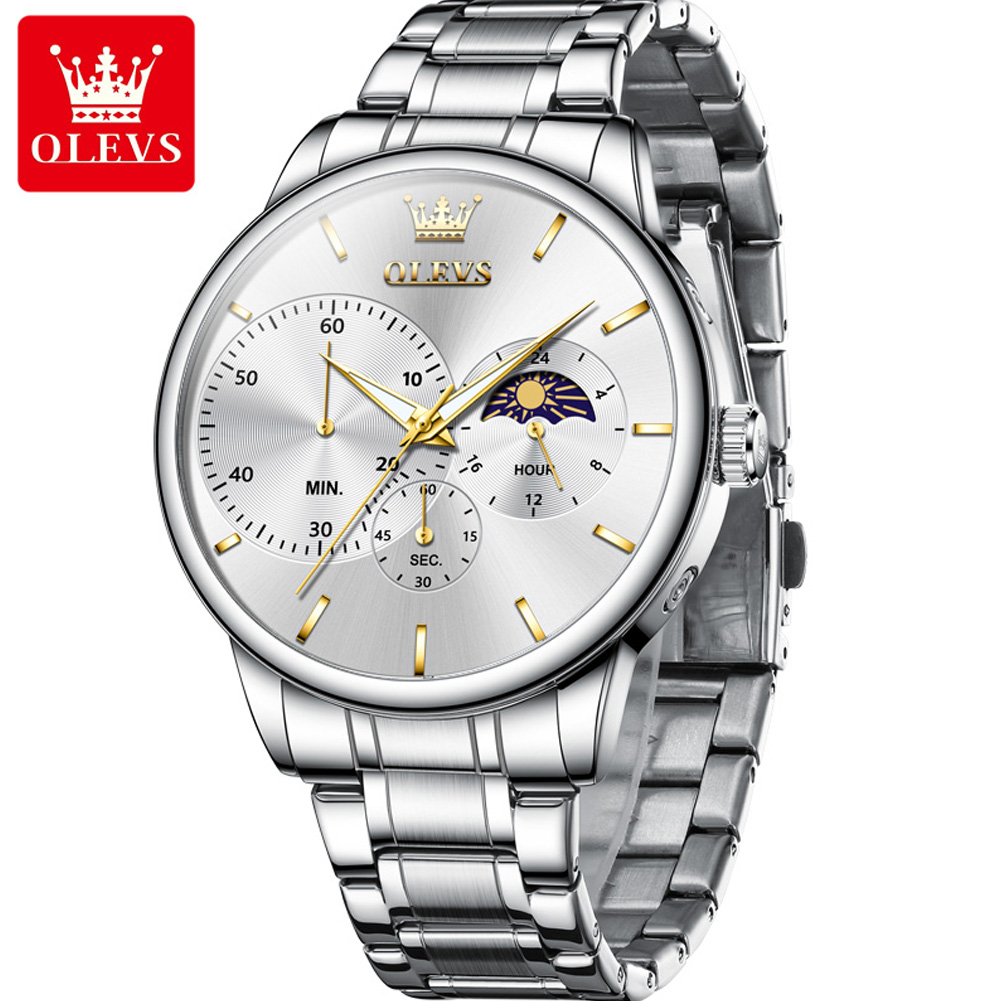 OLEVS Brand Luxury Chronograph - Luxury Watch Investment recensione e prezzo